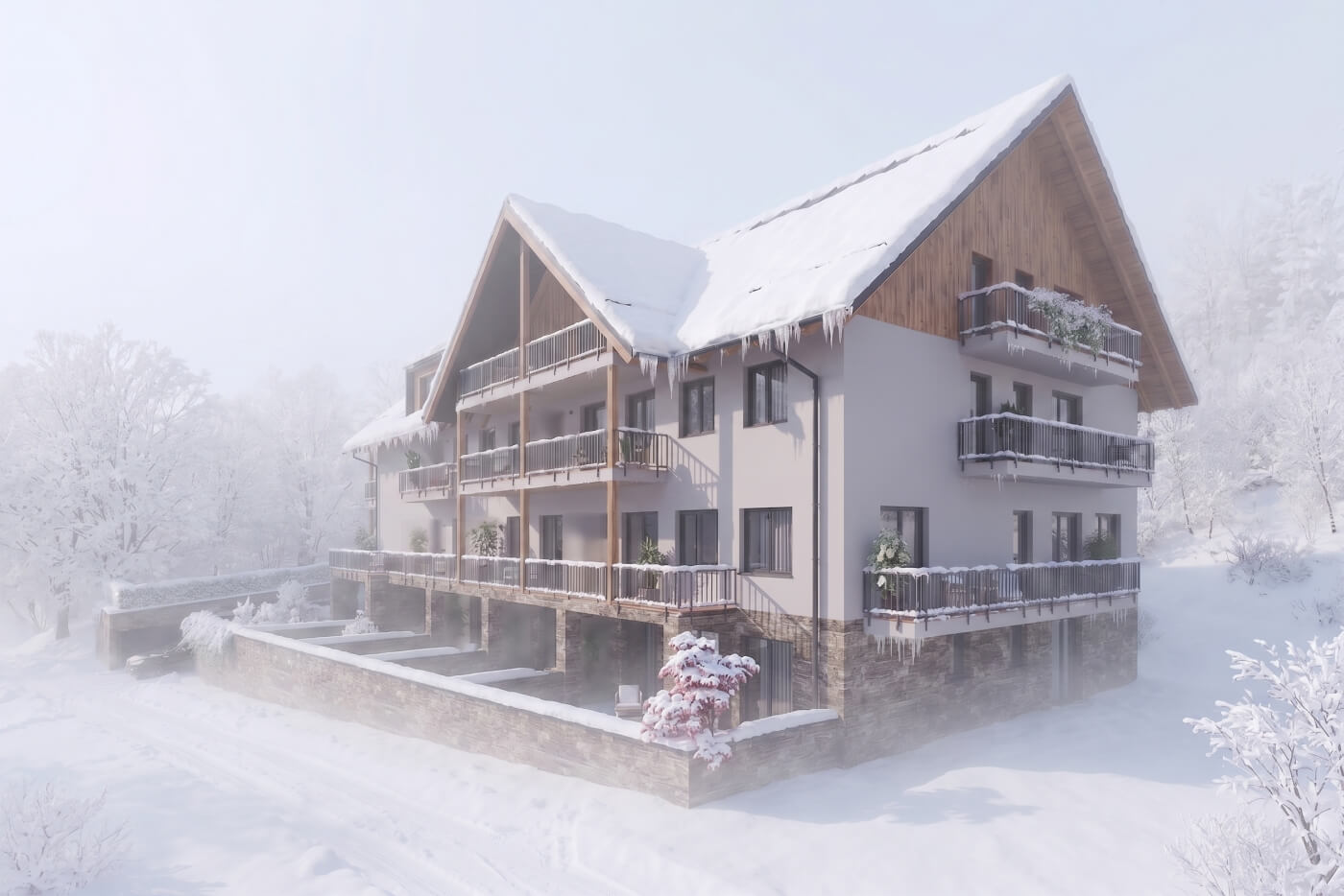 Horská chata s apartmány
